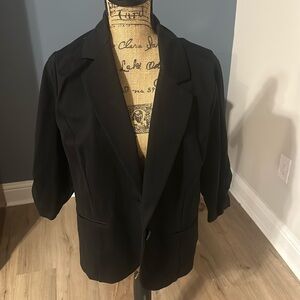 Torrid Black Blazer (size 2)